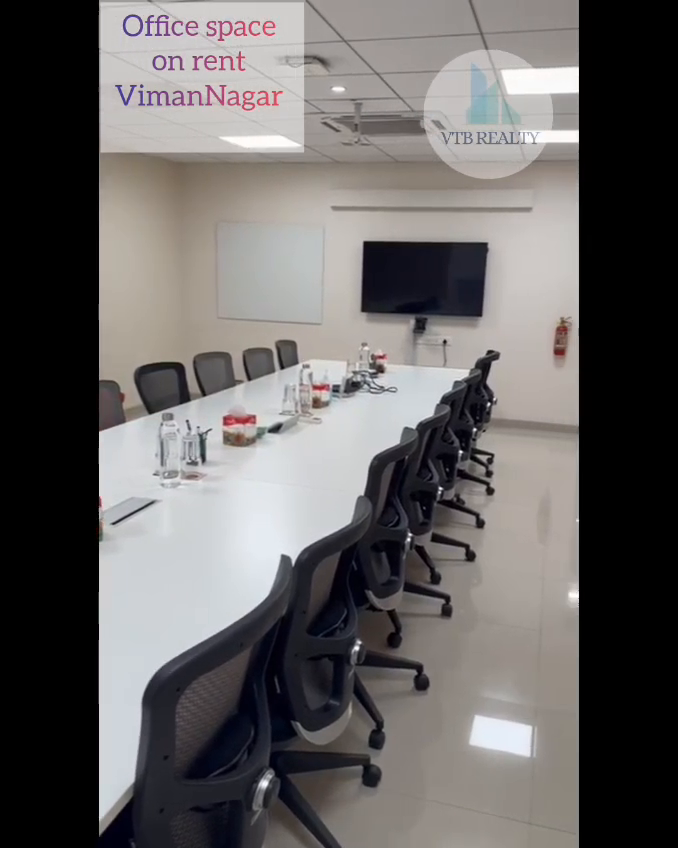 🏢 Premium Furnished Office for Lease –  Viman Nagar Pune ✨
📍 Prime Location |  Ready to Move
